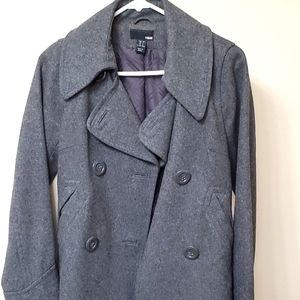 H&M gray coat size 4